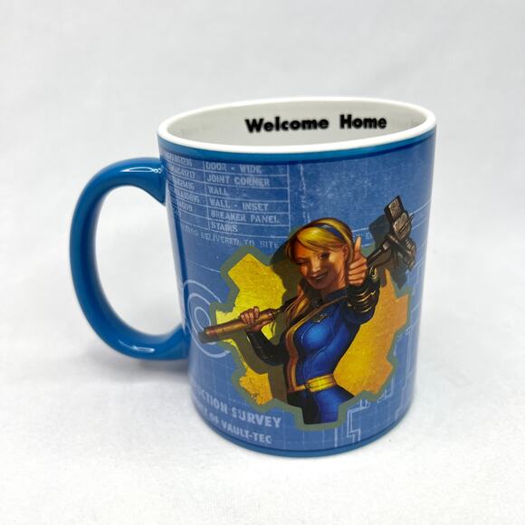 Fallout 2017 Lootcrate Exclusive Valt Tec Welcome Home Mug - Picture 1 of 6